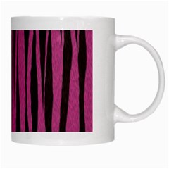 Tiger White Mug from ArtsNow.com Right