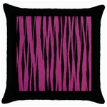 Tiger Throw Pillow Case (Black)