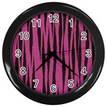 Tiger Wall Clock (Black)