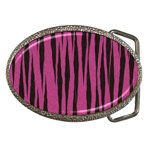 Tiger Belt Buckle from ArtsNow.com Front