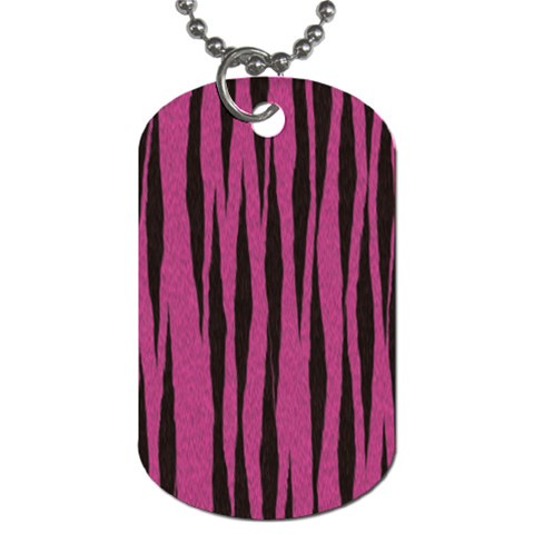 Tiger Dog Tag (One Side) from ArtsNow.com Front