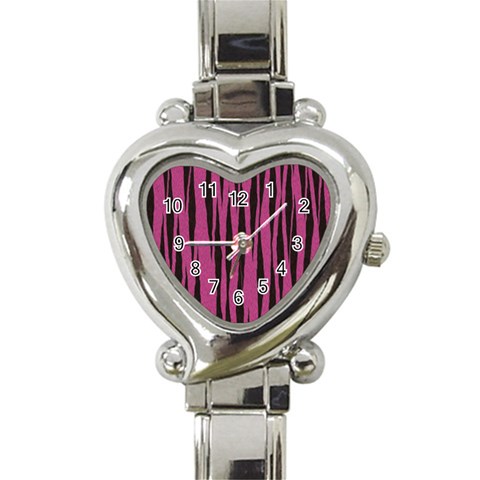 Tiger Heart Italian Charm Watch from ArtsNow.com Front