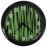 Tiger Wall Clock (Black)