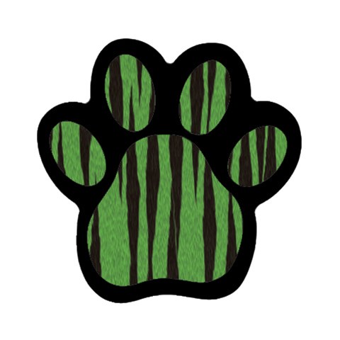 Tiger Magnet (Paw Print) from ArtsNow.com Front