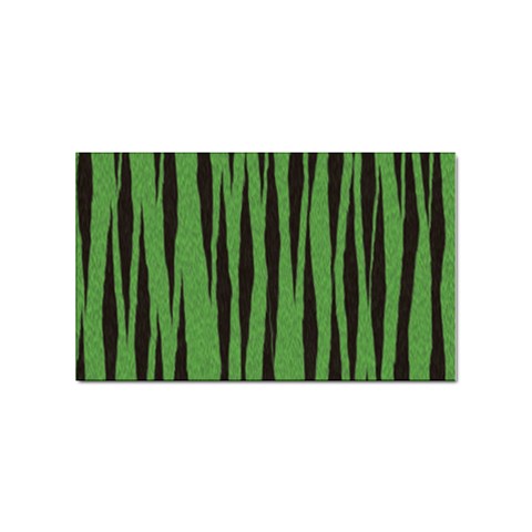 Tiger Sticker Rectangular (10 pack) from ArtsNow.com Front