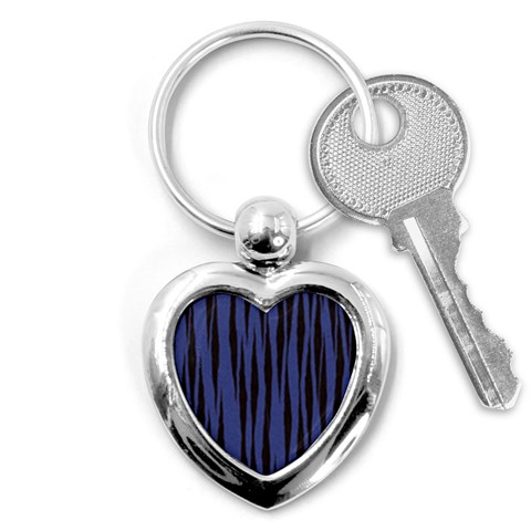 Tiger Key Chain (Heart) from ArtsNow.com Front