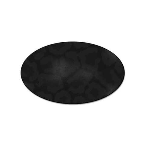 Black Panther Sticker Oval (10 pack) from ArtsNow.com Front