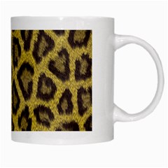 Leopard White Mug from ArtsNow.com Right