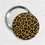 Leopard 2.25  Handbag Mirror