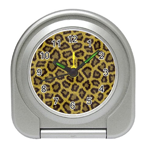 Leopard Travel Alarm Clock from ArtsNow.com Front