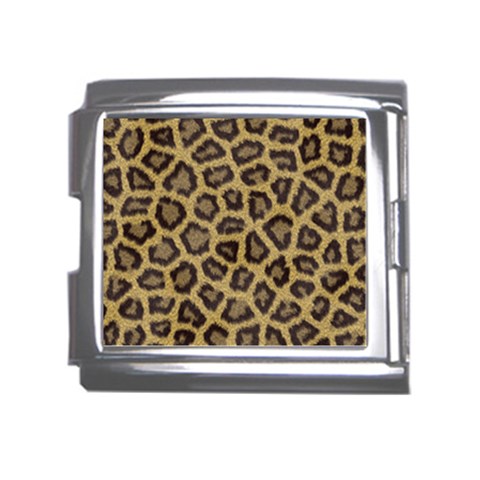 Leopard Mega Link Italian Charm (18mm) from ArtsNow.com Front