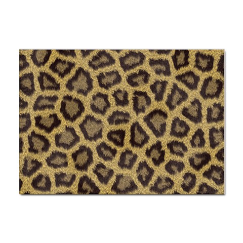 Leopard Sticker A4 (10 pack) from ArtsNow.com Front