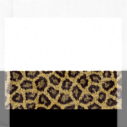 Leopard Jigsaw Puzzle (Rectangular) from ArtsNow.com Front