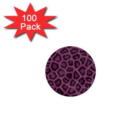 Leopard 1  Mini Button (100 pack)  from ArtsNow.com Front