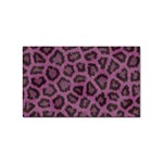 Leopard Sticker Rectangular (100 pack)