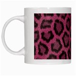 Leopard White Mug