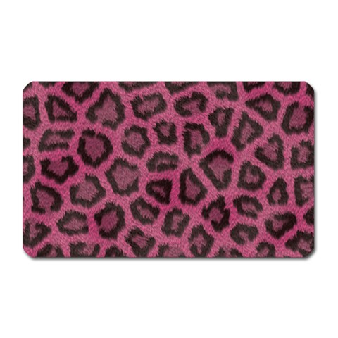 Leopard Magnet (Rectangular) from ArtsNow.com Front