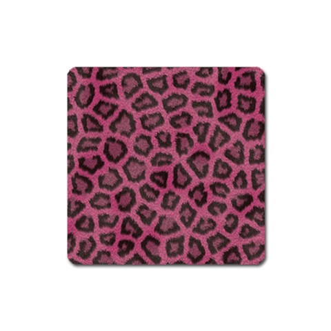 Leopard Magnet (Square) from ArtsNow.com Front