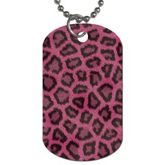 Leopard Dog Tag (Two Sides) from ArtsNow.com Front