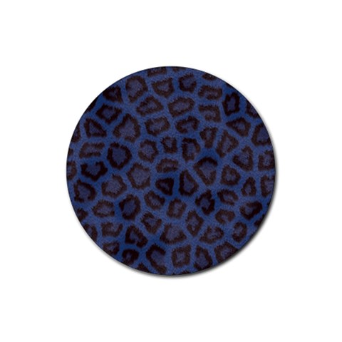 Leopard Rubber Coaster (Round) from ArtsNow.com Front