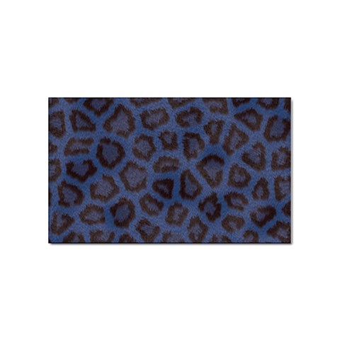 Leopard Sticker Rectangular (10 pack) from ArtsNow.com Front