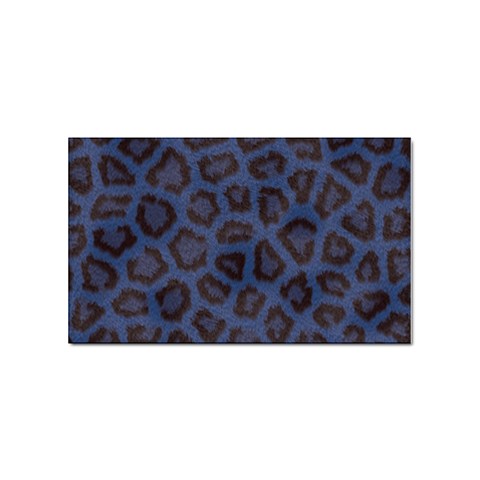 Leopard Sticker Rectangular (100 pack) from ArtsNow.com Front