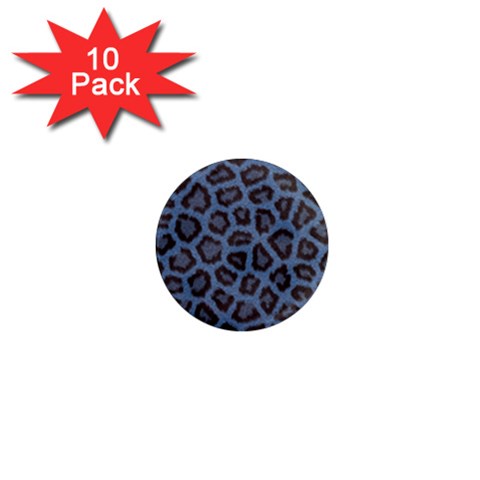 Leopard 1  Mini Magnet (10 pack)  from ArtsNow.com Front