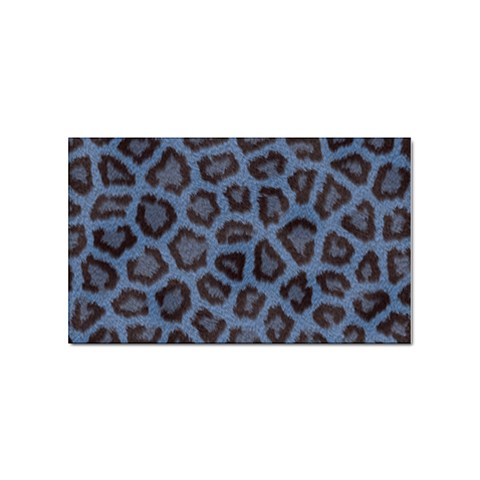 Leopard Sticker (Rectangular) from ArtsNow.com Front