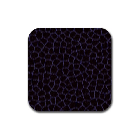 Giraffe Rubber Square Coaster (4 pack) from ArtsNow.com Front