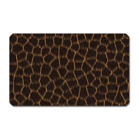 Giraffe Magnet (Rectangular) from ArtsNow.com Front