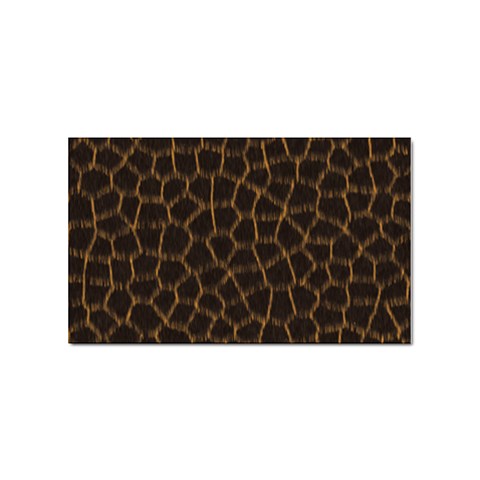 Giraffe Sticker Rectangular (10 pack) from ArtsNow.com Front