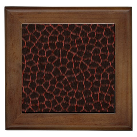 Giraffe Framed Tile from ArtsNow.com Front