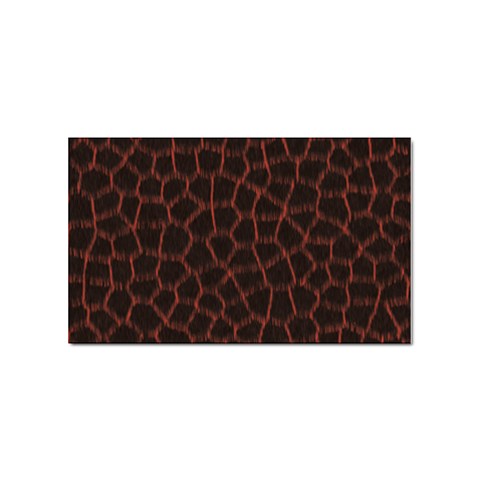 Giraffe Sticker Rectangular (100 pack) from ArtsNow.com Front