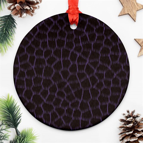 Giraffe Ornament (Round) from ArtsNow.com Front