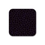 Giraffe Rubber Square Coaster (4 pack)