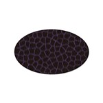 Giraffe Sticker Oval (100 pack)