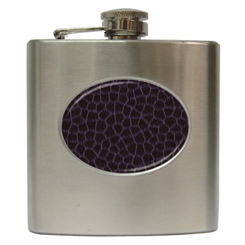 Giraffe Hip Flask (6 oz) from ArtsNow.com Front