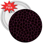 Giraffe 3  Button (10 pack)