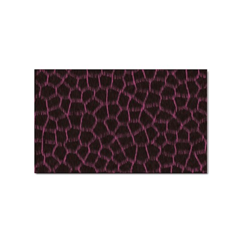 Giraffe Sticker Rectangular (10 pack) from ArtsNow.com Front