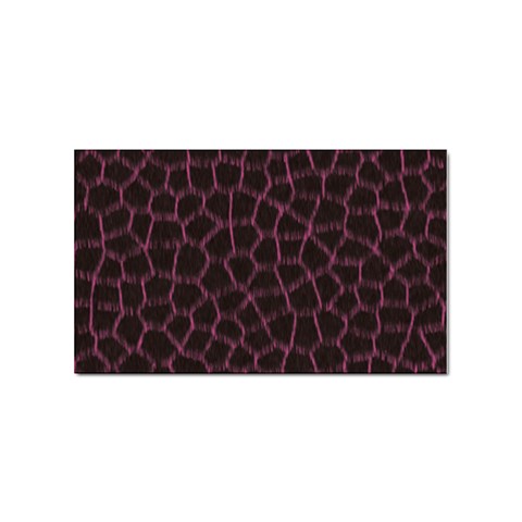 Giraffe Sticker Rectangular (100 pack) from ArtsNow.com Front