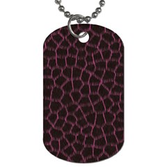 Giraffe Dog Tag (Two Sides) from ArtsNow.com Front