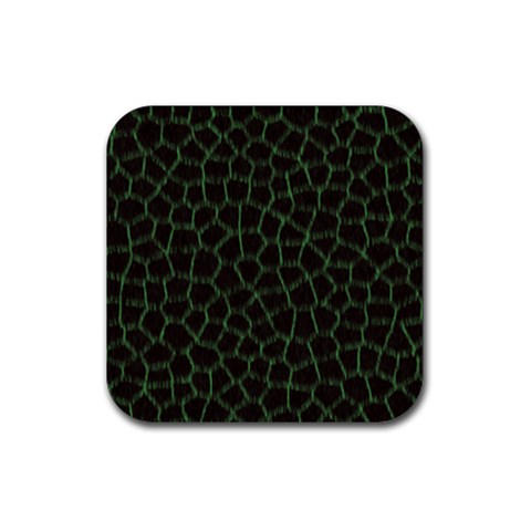 Giraffe Rubber Coaster (Square) from ArtsNow.com Front