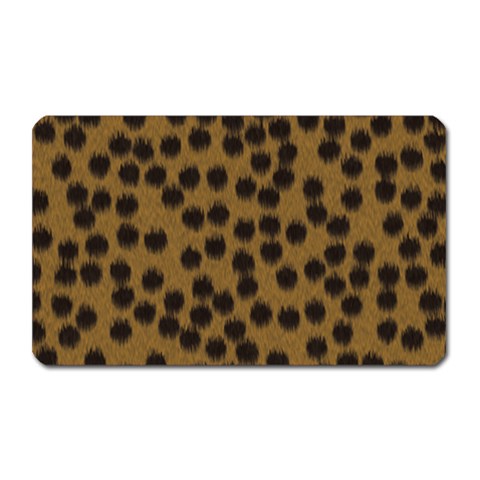 Cheetah Magnet (Rectangular) from ArtsNow.com Front