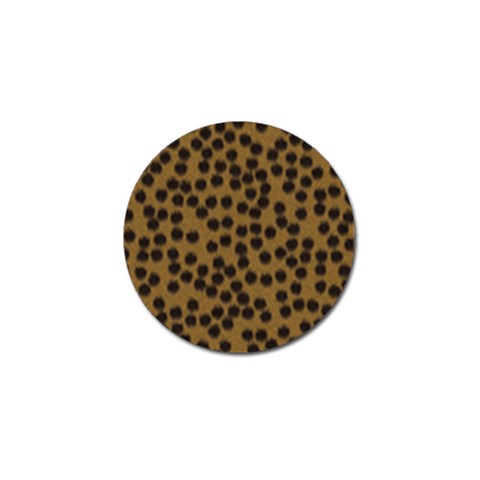 Cheetah Golf Ball Marker from ArtsNow.com Front