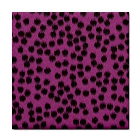 Cheetah Tile Coaster from ArtsNow.com Front