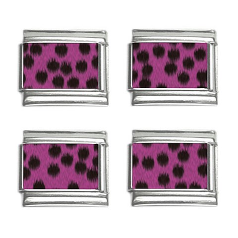 Cheetah 9mm Italian Charm (4 pack) from ArtsNow.com Front