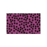 Cheetah Sticker Rectangular (10 pack)