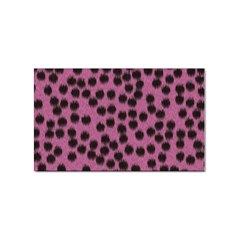 Cheetah Sticker (Rectangular) from ArtsNow.com Front