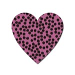 Cheetah Magnet (Heart)