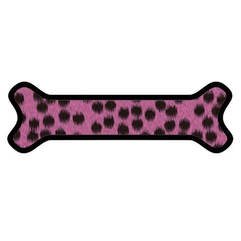 Cheetah Magnet (Dog Bone) from ArtsNow.com Front